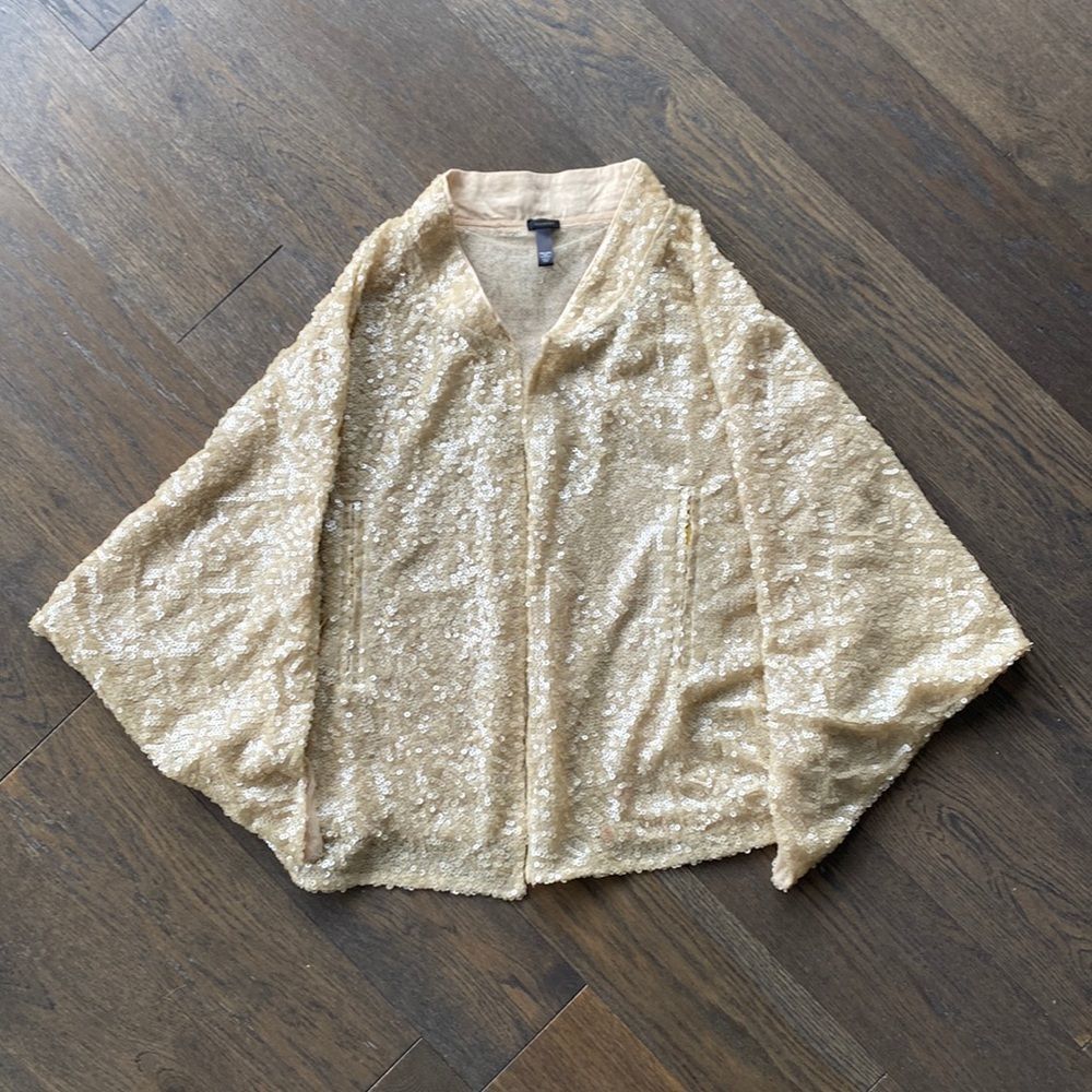 Tarnish Tan Sequin Jacket